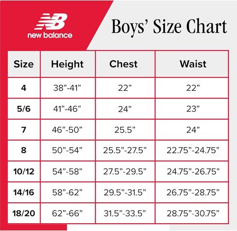 New Balance Boys' Base Layer Top - Insulated Compression Long Sleeve Shirt - Active Base Layer Under Shirts for Boys (8-20) in Saudi Arabia