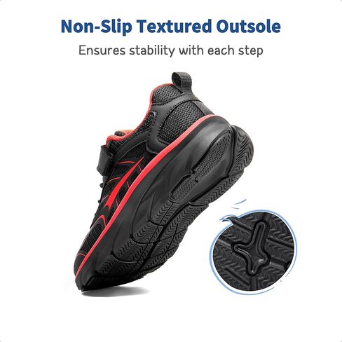 أحذية DREAM PAIRS للأولاد والبنات للجري للتنس للأطفال، أحذية رياضية رياضية قابلة للتنفس للأطفال الصغار/الكبيرين in Kuwait