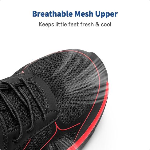 أحذية DREAM PAIRS للأولاد والبنات للجري للتنس للأطفال، أحذية رياضية رياضية قابلة للتنفس للأطفال الصغار/الكبيرين in Kuwait