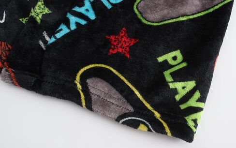Boys Hooded Bathrobes Girls Soft Plush Fleece Robe Toddler Fuzzy Pajamas Kids Warm Sleepwear in Kuwait