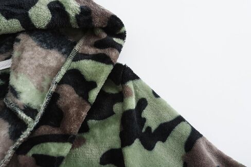 Boys Hooded Bathrobes Girls Soft Plush Fleece Robe Toddler Fuzzy Pajamas Kids Warm Sleepwear in Kuwait
