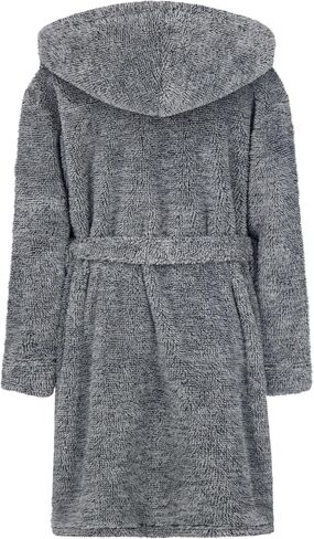 Hooded Plush Robe For Boys- Fluffy Winter PJ Robe With Pockets, Hoodie & Belt- Boys And Teens’ Ultra-Soft Bathrobe in Kuwait