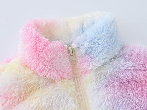 AIWUHE Toddler Boys Girls Fleece Vest Kids Polar Fleece Zipper Jacket Sleevless Fall Winter Warm Outerwear With Pockets 2-6Y in Kuwait