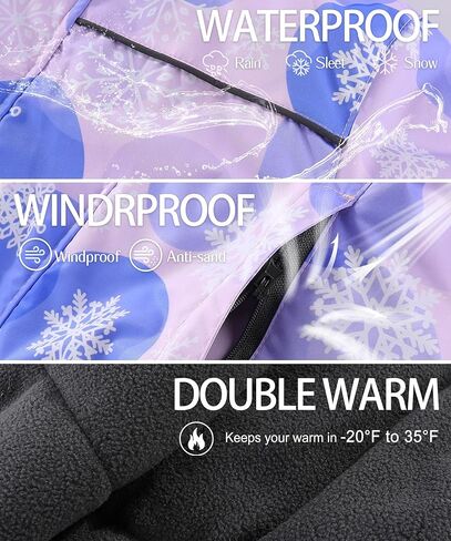 مجموعة سترة وسروال تزلج شتوي للأولاد والبنات من هاي هارت مكونة من قطعتين in Kuwait