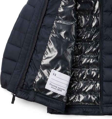 Columbia Boys' Powder Lite Ii Hooded Jacket in Saudi Arabia