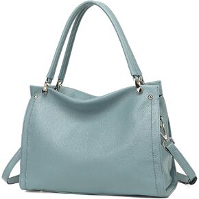 KOGTLA Women Genuine Leather Purses Handbags Tote Bag Shoulder Bag Top Handle Satchel Ladies Crossbody Hobo Bags Bucket Bag