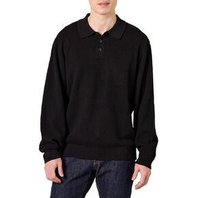 Amazon Essentials Men's Relaxed-Fit Polo Sweater