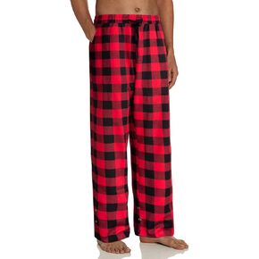 Alimens & Gentle Mens Heavyweight Flannel Plaid Pajama Pants 100% Cotton Sleep Lounge Pant