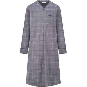 Noble Mount Mens Nightshirt - 100% Cotton Flannel Mens Nightshirts for Sleeping'