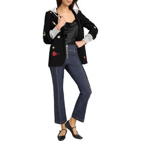 Cinq à Sept Women's Nebula Embellished Hooded Khloe Jacket
