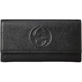 Gucci Soho Flap Long Wallet, Black