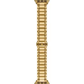 Tory Burch Women's Miller Designer Interchangeable Band for Apple Watch® Compatible with Series 1-9 or SE Apple Watch®