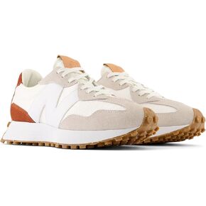 حذاء رياضي نسائي من New Balance 327، رمادي/زيتوني، 8.5 متوسط ​​أمريكي