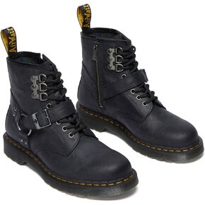 Dr. Martens Unisex-Adult 1460 Hardware Leather Lace-up Boots Combat