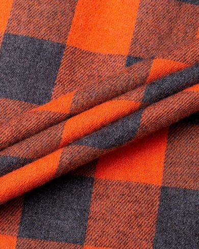 Alimens & Gentle Mens Heavyweight Flannel Plaid Pajama Pants 100% Cotton Sleep Lounge Pant in Saudi Arabia