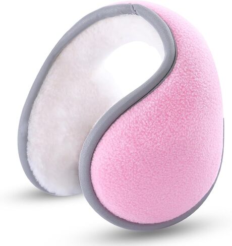 Reflective Ear Muffs for Winter, Adjustable Earmuffs Winter Ear Muffs Women & Men, Polar Fleece Women's Earmuffs in Saudi Arabia