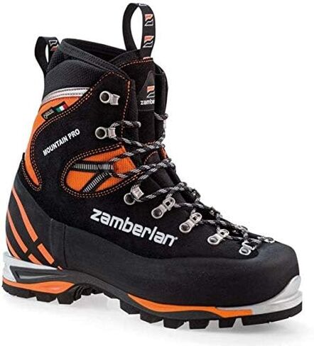 حذاء تسلق الجبال Zamberlan Mountain Pro Evo GTX RR - للرجال، أسود/برتقالي in Kuwait