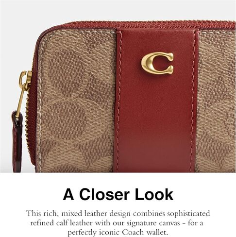 COACH Women's Small Zip Around Card Case in Saudi Arabia