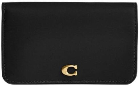 Coach Slim Card Case, Black in Saudi Arabia