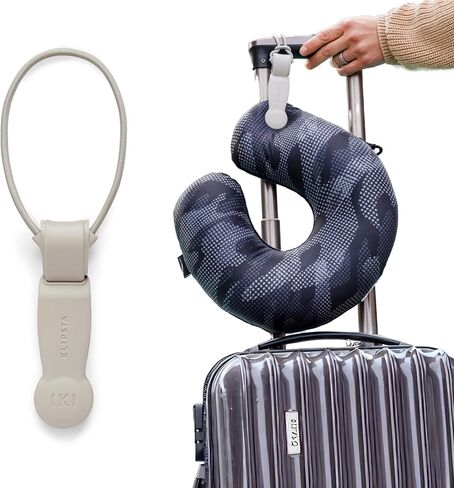 Flex Magnetic Clip - Travel Essentials for Men & Women. Super Strong Rare Earth Magnets & Easy-to-use Elastic Strap. for Suitcases, Strollers, Purses, Totes, Backpacks, and More (Black). in Saudi Arabia