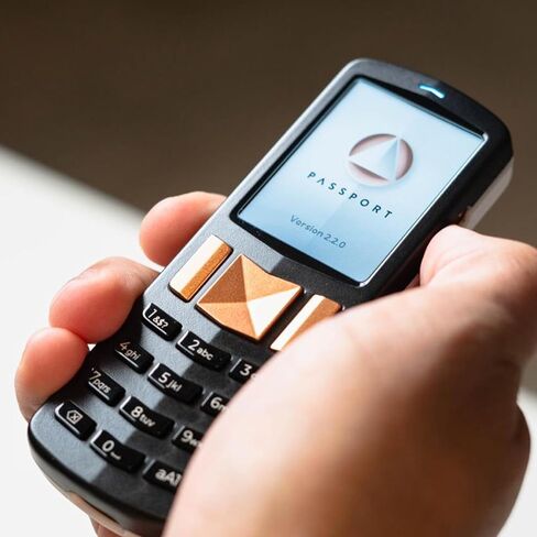 Passport – Bitcoin Hardware Wallet by Foundation – Open Source, Airgapped with Camera and QR Codes, Security Chip, High-Res IPS Display, Rechargeable Battery, Premium Design in Saudi Arabia