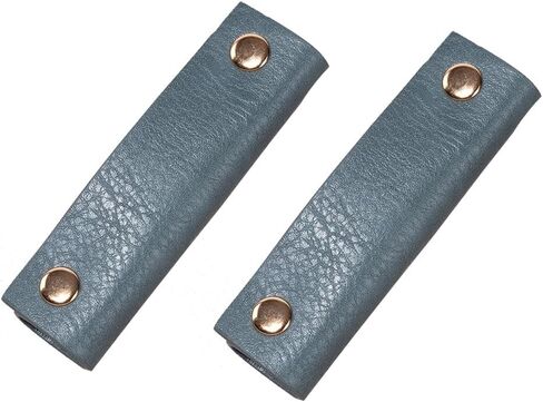 Handbag Handle Covers Sdjdhej 2 Pcs Pu Leather Luggage Handle Wraps Wallet Handle Protectors Travel Accessories (Brown) in Saudi Arabia