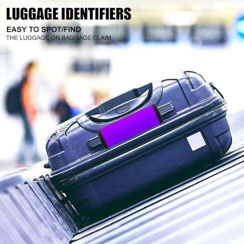 Luggage Handle Wrap 6 Pack-Neoprene Luggage Handle Wraps For Suitcase/Beach Bag/Backpacks Bright Suitcase Identifiers Travel Accessories For Airplane (6 Colors) in Kuwait