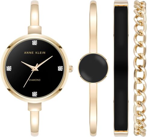 Anne Klein Women's Bangle Watch and Bracelet Set in Saudi Arabia