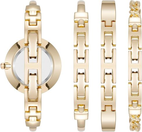 Anne Klein Women's Bangle Watch and Bracelet Set in Saudi Arabia