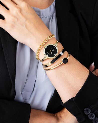 Anne Klein Women's Bangle Watch and Bracelet Set in Saudi Arabia