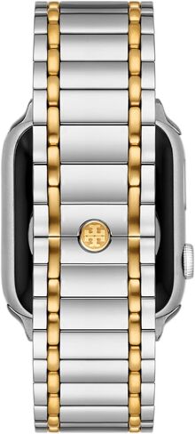 Tory Burch Women's Miller Designer Interchangeable Band for Apple Watch® Compatible with Series 1-9 or SE Apple Watch® in Kuwait