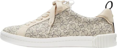kate spade new york Women's Spade Flower Lace Up Sneaker in Saudi Arabia