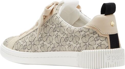 kate spade new york Women's Spade Flower Lace Up Sneaker in Saudi Arabia