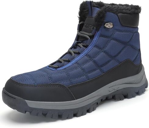 SKDOIUL Men's Winter Outdoor Snow Boots Shoes in Saudi Arabia