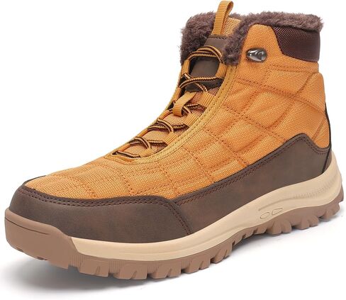 SKDOIUL Men's Winter Outdoor Snow Boots Shoes in Saudi Arabia