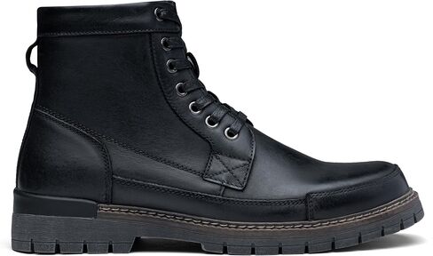 Jousen Mens Boots Motorcycle Boots High Top Fashion Mens Casual Boots Zipper Combat Boot in Saudi Arabia