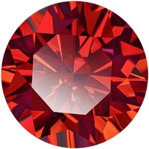 Moissanite Loose Stones Ruby Gemstones Lab Diamond Excellent Round/Pear Cut for Custom Jewelry Making Ring Earrings Pendant Bracelets 0.5ct-3.0ct with Certificate