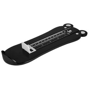 Foot Measuring Instrument Feet Measuring Ruler Kids Home Tools Baby Shoe Size Gauge Tool Shoe Size Measurer Infant Foot Sizer Shoes Measurer Abs Plastic Household Child