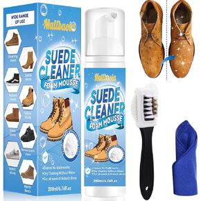 Suede Cleaner, Suede Shoe Cleaner with Brush, Shoe Cleaner Sneaker for Knit Boots Leather Canvas Nubuck Cleaner