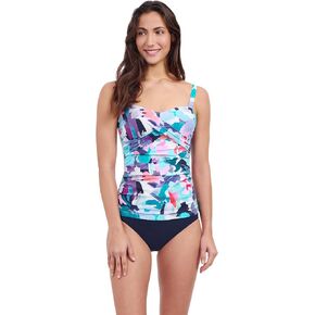 Profile by Gottex Women's Standard Holi Criss Cross Tankini Bathing Suit Top
