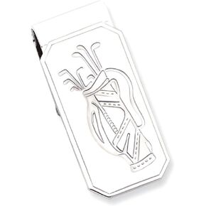 Golf Bag Hinged Money Clip for Men in Saudi Arabia