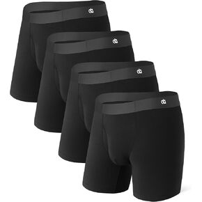 DAVID ARCHY Mens Underwear Boxer Briefs Micro Modal Ultra Soft Moisture Wicking Seamless Underwear for Men 4 Pack in Kuwait