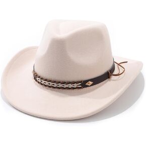 Cowboy Hat for Men Women Classic Cowgirl Hat Wide Brim Western Women Mens Cowboy Hats Christmas Cowgirl Hats Gifts