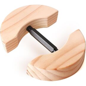 Hat Stretcher, Hat Stretcher for Fitted Hats Size 7 to 8 3/8, Hat Jack Stretcher, Solid Wood Heavy Duty of Hat Reshaper