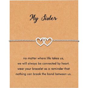 RZKING Bracelets For Women, Evil Eye Sun Moon Wave Charm Bracelets For Women, Friendship Bracelets, Gifts For Sister, Birthday, Thank You, Inspirational Gifts For Women in Kuwait