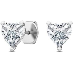 1 to 10 Carat IGI Certified LAB GROWN Diamond Earrings 4 Prong Push Back (E/F Color VS2/SI1 CLARITY)