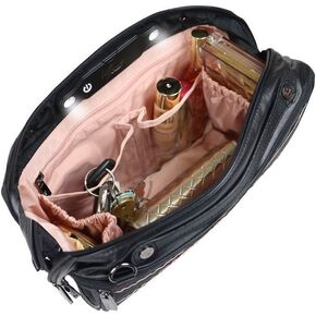 PurseN Oprah's Favorite LittBag LED Lighted Organizer Insert for Handbags Purses
