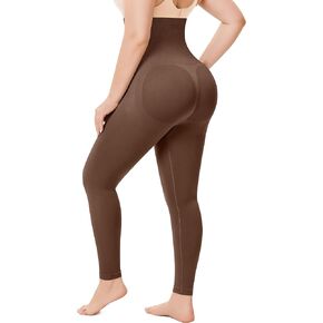 Nebility High Waisted Shapewear Tummy Control Body Shaper for Women Compression Thigh Slimmer Butt Lifting Shapewear