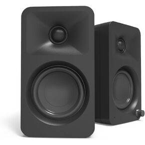 Kanto ORA 100W Powered Reference Desktop Computer Speakers with Bluetooth 5.0 and USB-C Input | Bi-Amplified | 100 Hz Automatic Crossover | Reference Quality Sound | Pair | Black