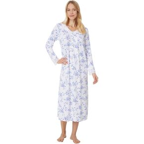 Eileen West Women's Long Sleeve Sweaterknit Ballet Gown